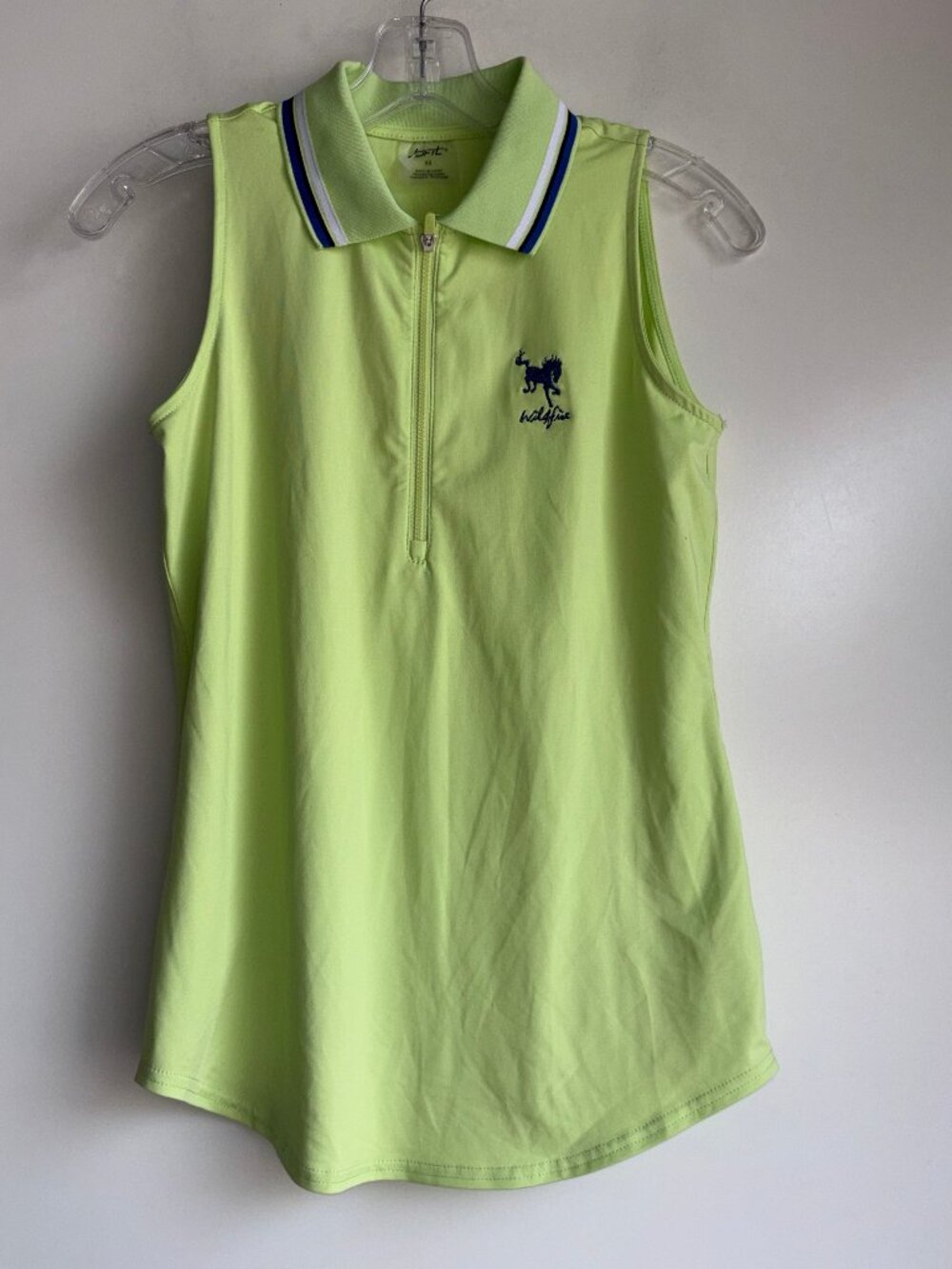 JOFIT Half Zip Golf Polo Size XS Sleeveless